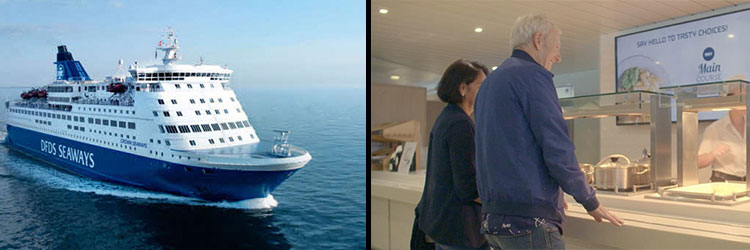 Repas gratuits inclus sur vos traversées de la Manche avec DFDS